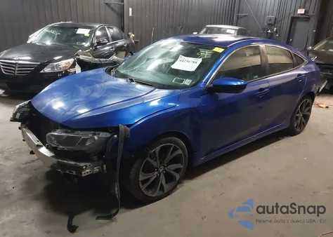 2021 Honda Civic Sport из США, поврежденный, VIN 2HGFC2F8XMH524088